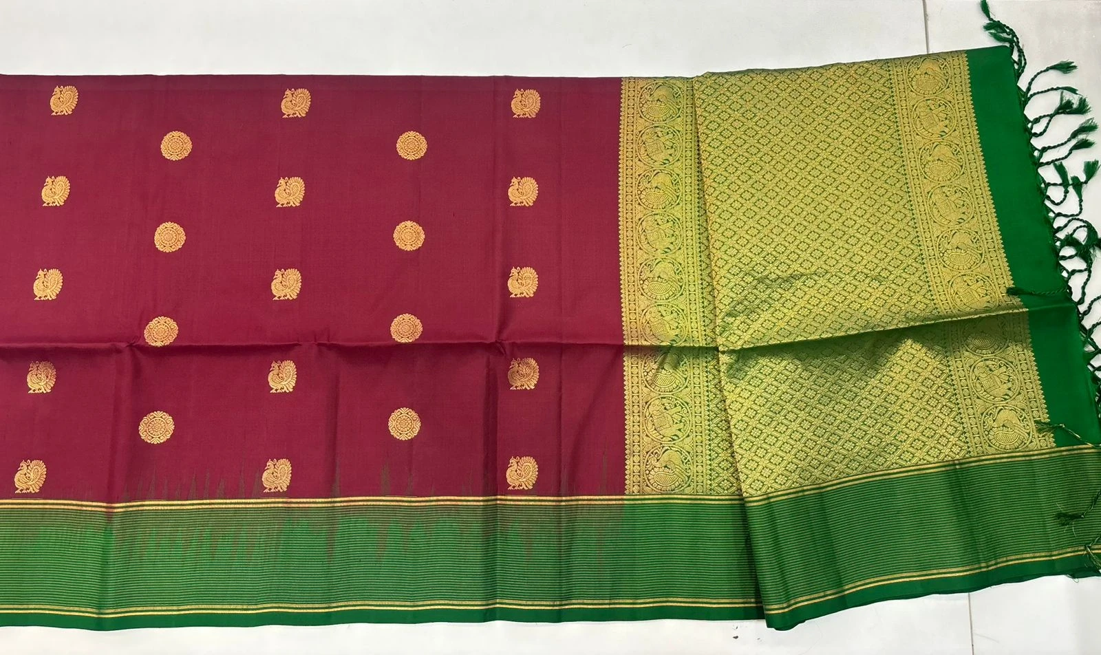 Pure Kanchi silk