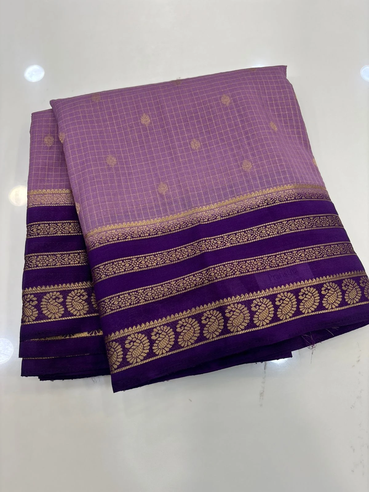 Semi crape silk