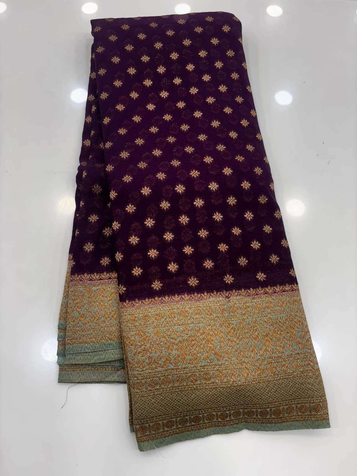 Banarasi KHADDI Georgette