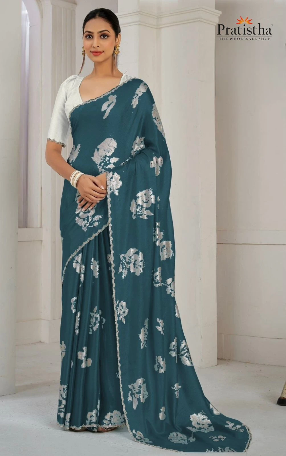 Shimmer Swarovski Scallops