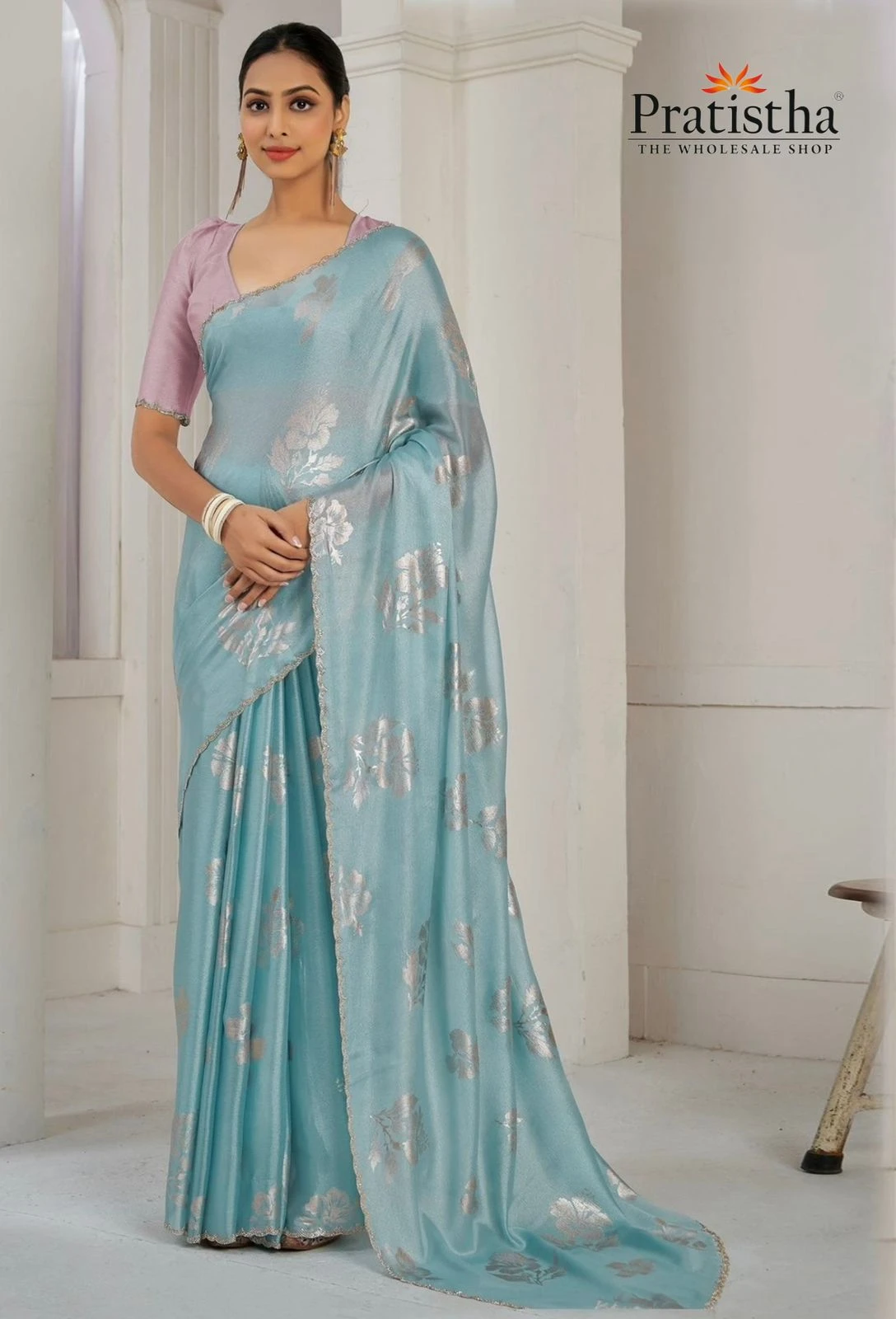 Shimmer Swarovski Scallops