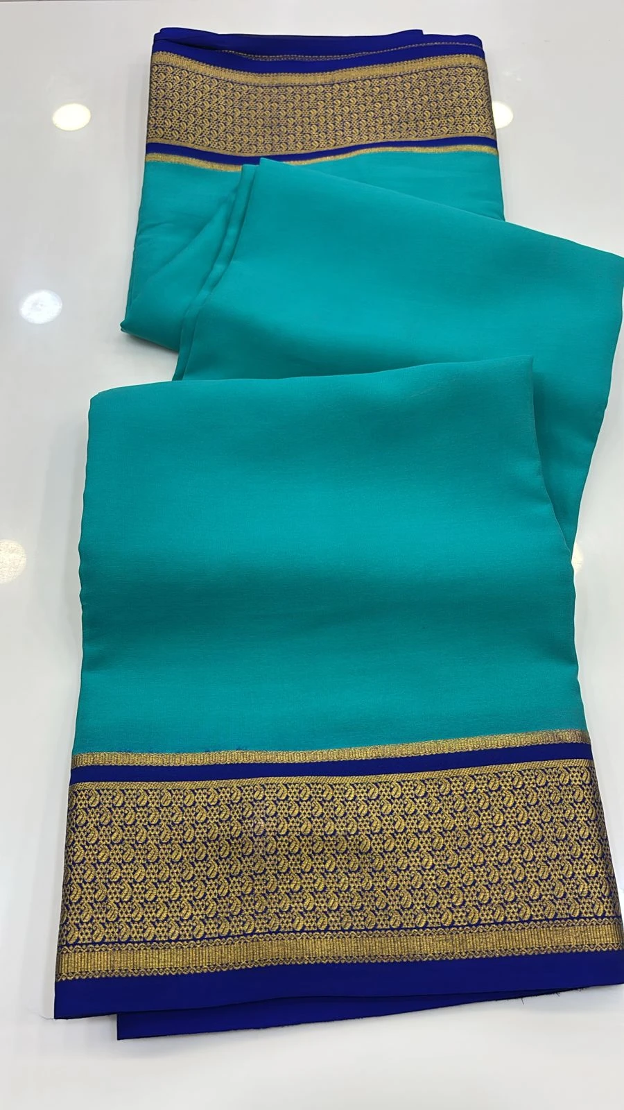 Pure Mysore crape silk 120 gsm